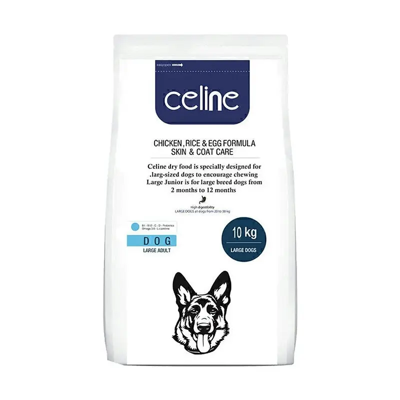 غذای خشک سگ بالغ نژاد بزرگ سلین (Celine) مدل Large Adult وزن ۱۰ کیلوگرم
