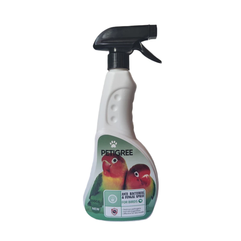 اسپری ضدعفونی کننده پرندگان پتی گری (Petigree) مدل Anti Bacterial حجم ۵۰۰ میلی لیتر